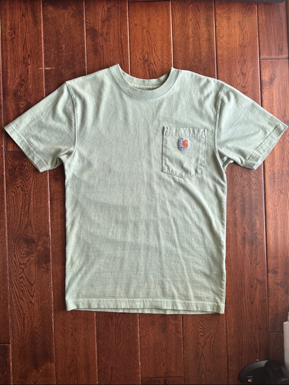 Carhartt Short-Sleeve Pocket Tee in Sage Green